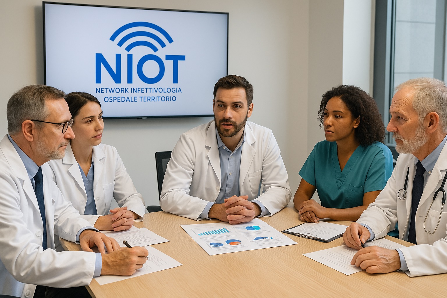 Team NIOT in riunione